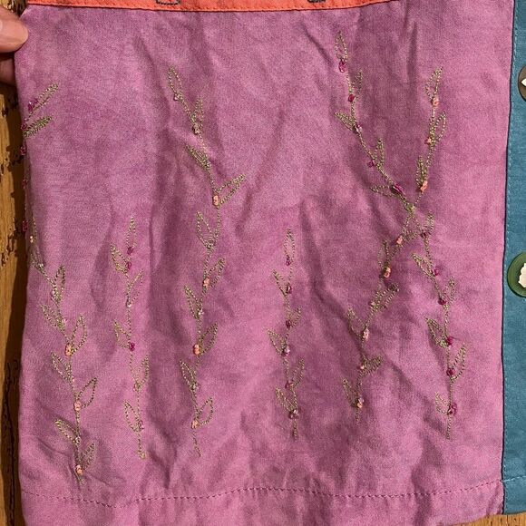 Usindo Women’s Rare & Collectible Multi “FISH” Appliquéd Graphic Shirt Sz-M - Picture 4 of 8